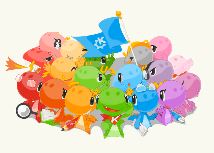 KDE绿色小龙